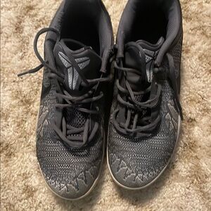 Black and Gray Athletic Sneakers